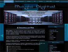 Tablet Screenshot of magicdigital.com.ar